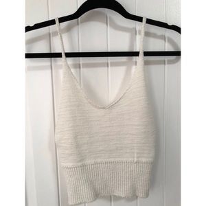 ❌SOLD❌ Knit crop top
